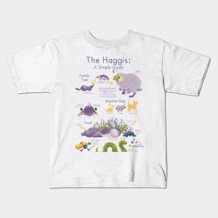 The Haggis: A Simple Guide Kids T-Shirt